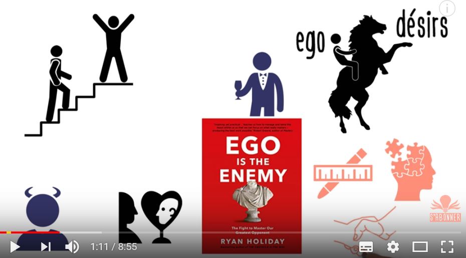 L'ennemi de la réussite, c'est l'ego 1